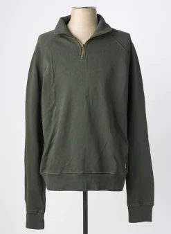 Sweat-shirt Iron And Resin Vert Manches Longues