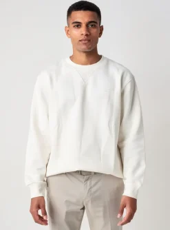 Sweat-shirt Jack & Jones Blanc Manches Longues
