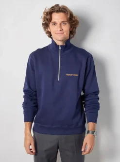 Sweat-shirt Jack & Jones Bleu Manches Longues