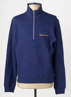 Sweat-shirt Jack & Jones Bleu Manches Longues