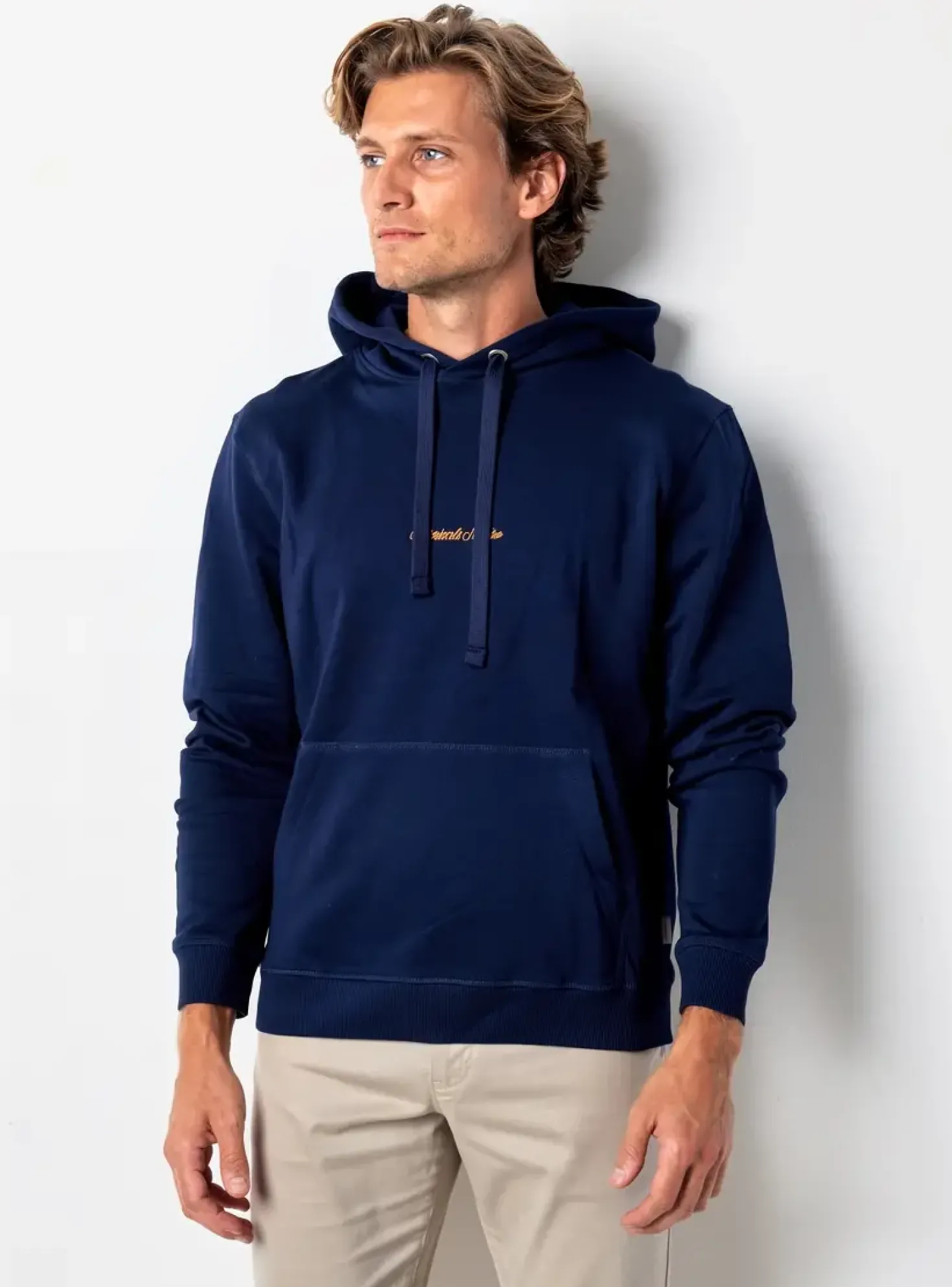 Sweat-shirt Jack & Jones Bleu Manches Longues