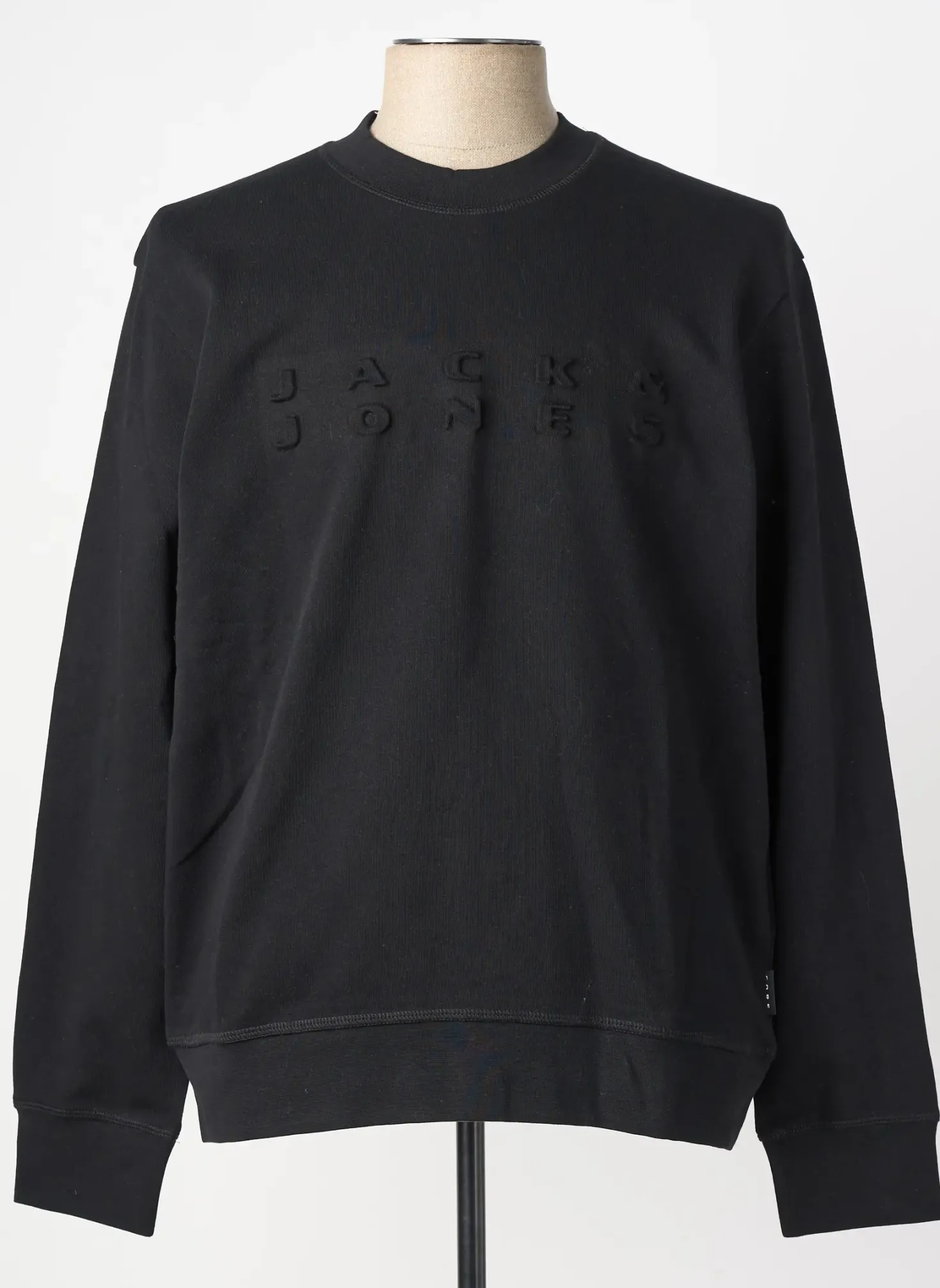 Sweat-shirt Jack & Jones Noir Manches Longues