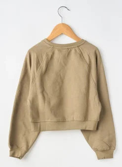 Sweat-shirt Kids Only Vert Manches Longues