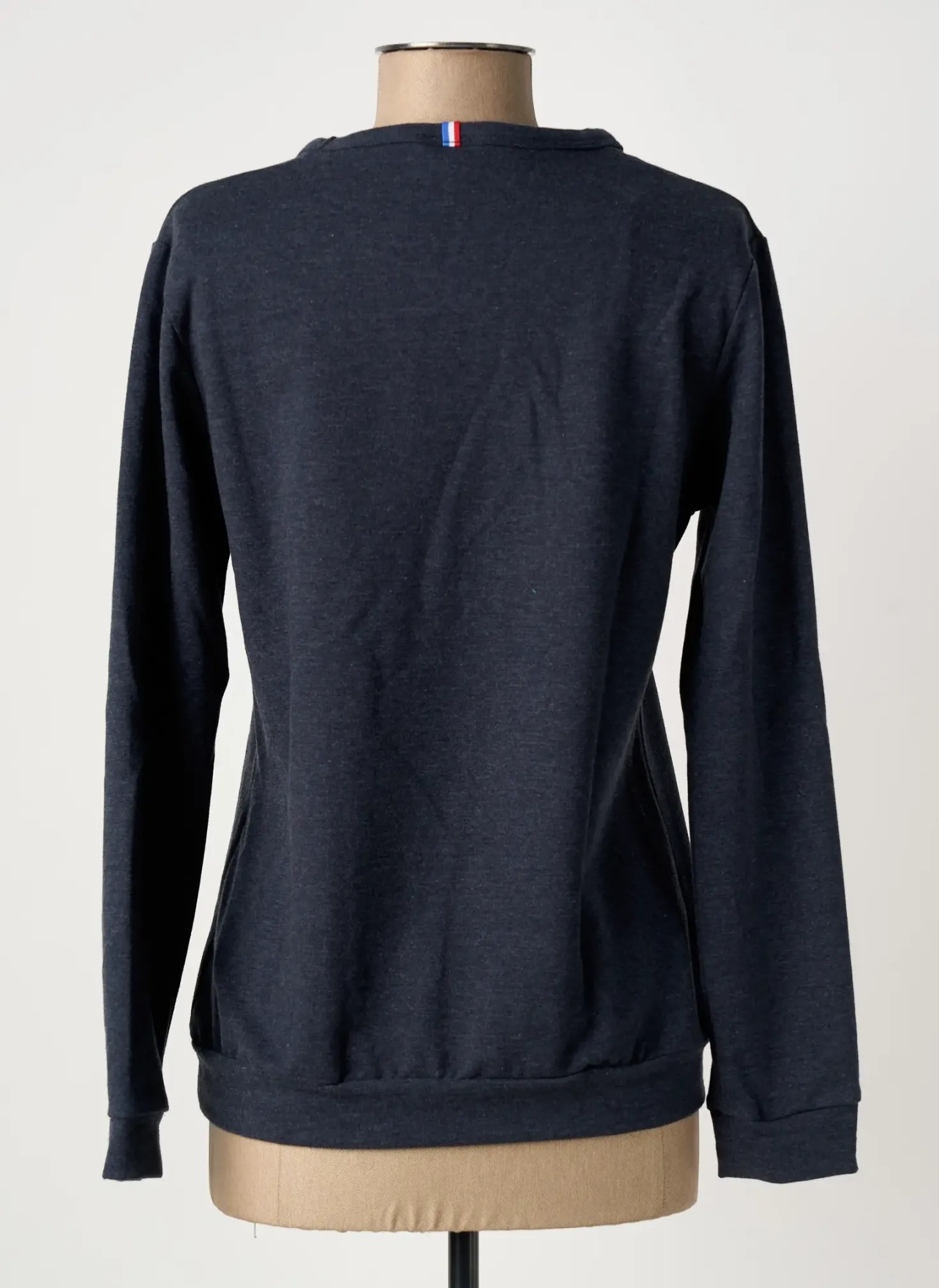 Sweat-shirt Le Coq Sportif Bleu Manches Longues