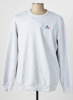 Sweat-shirt Le Coq Sportif Gris Manches Longues