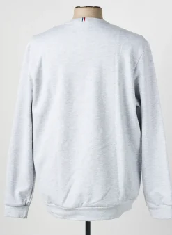 Sweat-shirt Le Coq Sportif Gris Manches Longues