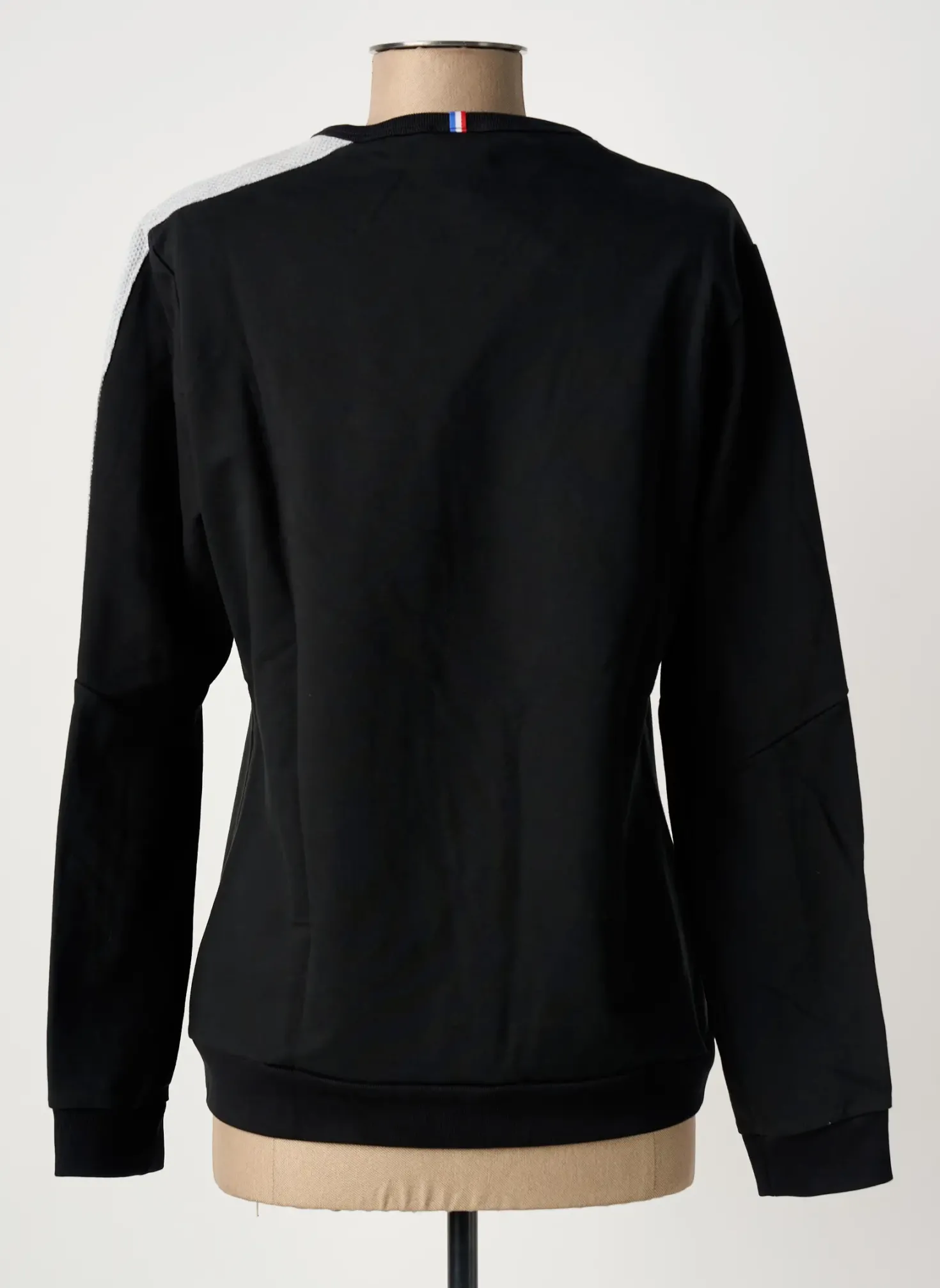 Sweat-shirt Le Coq Sportif Noir Manches Longues