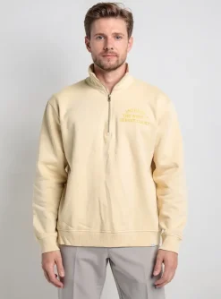 Sweat-shirt Les Deux Copenhague Beige Manches Longues