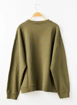 Sweat-shirt Le Temps Des Cerises Vert Manches Longues
