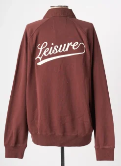 Sweat-shirt Love Stories Marron Manches Longues