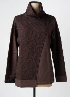 Sweat-shirt Maloka Marron