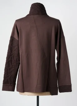 Sweat-shirt Maloka Marron