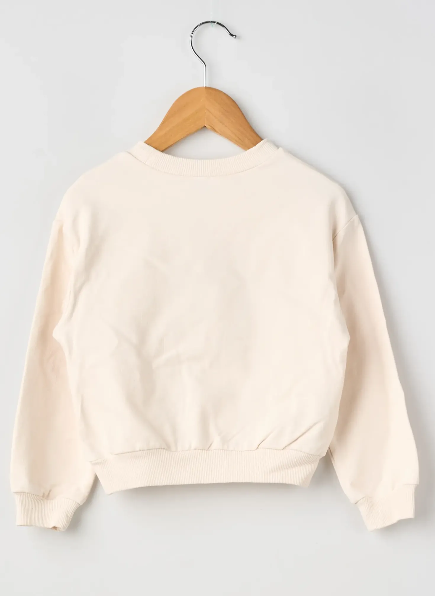 Sweat-shirt Mayoral Blanc Manches Longues