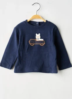 Sweat-shirt Mayoral Bleu Manches Longues
