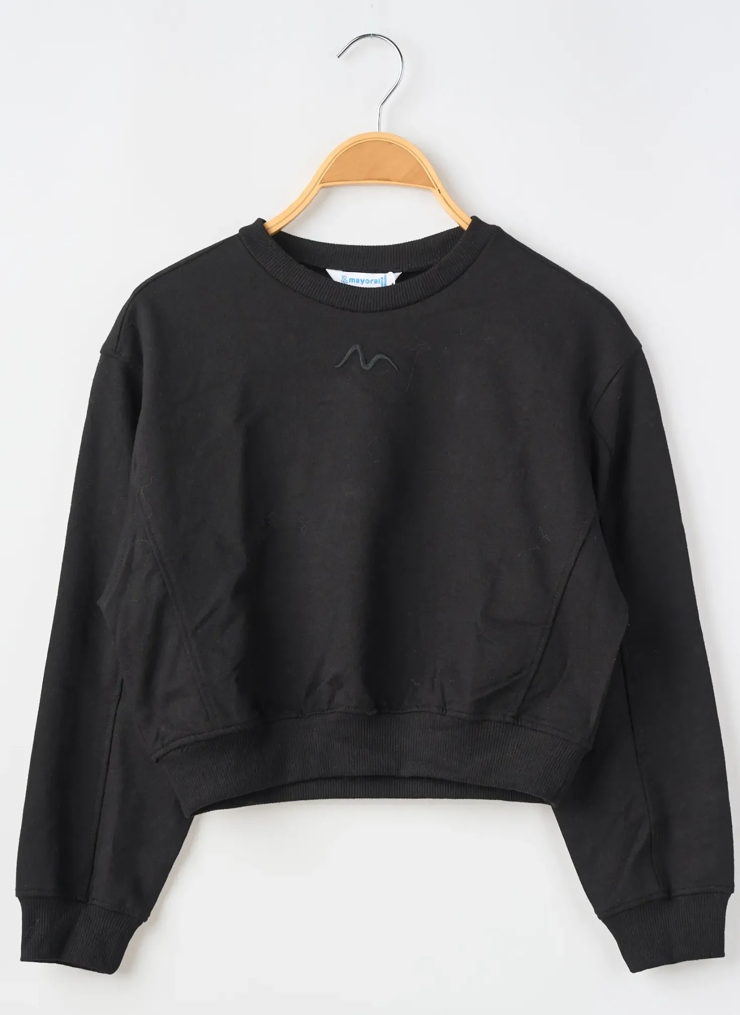 Sweat-shirt Mayoral Noir Manches Longues