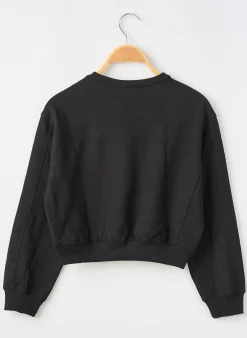 Sweat-shirt Mayoral Noir Manches Longues
