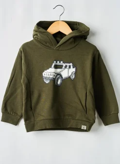 Sweat-shirt Mayoral Vert Manches Longues
