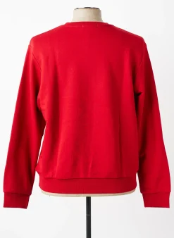 Sweat-shirt Mbm Rouge Manches Longues