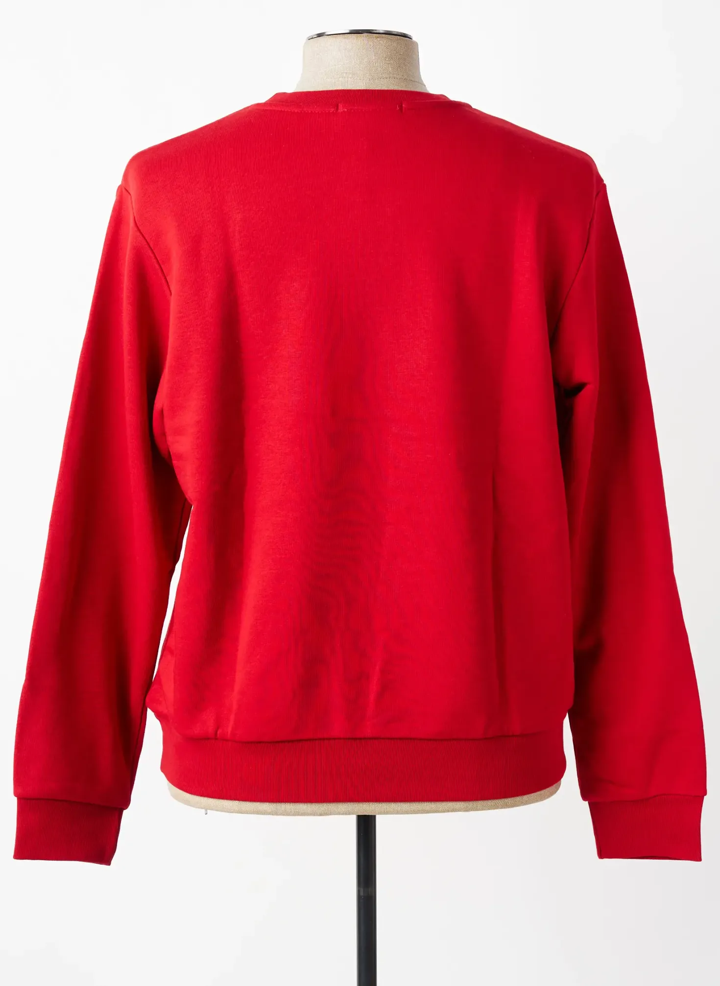 Sweat-shirt Mbm Rouge Manches Longues