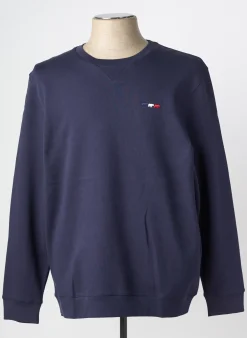 Sweat-shirt Mise Au Green Bleu Manches Longues