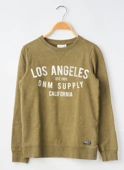 Sweat-shirt Name It Vert Manches Longues