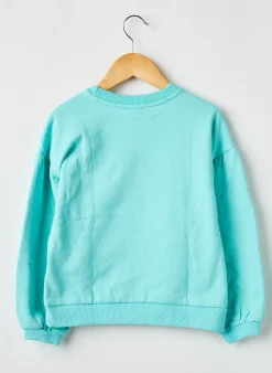 Sweat-shirt Newness Bleu Manches Longues