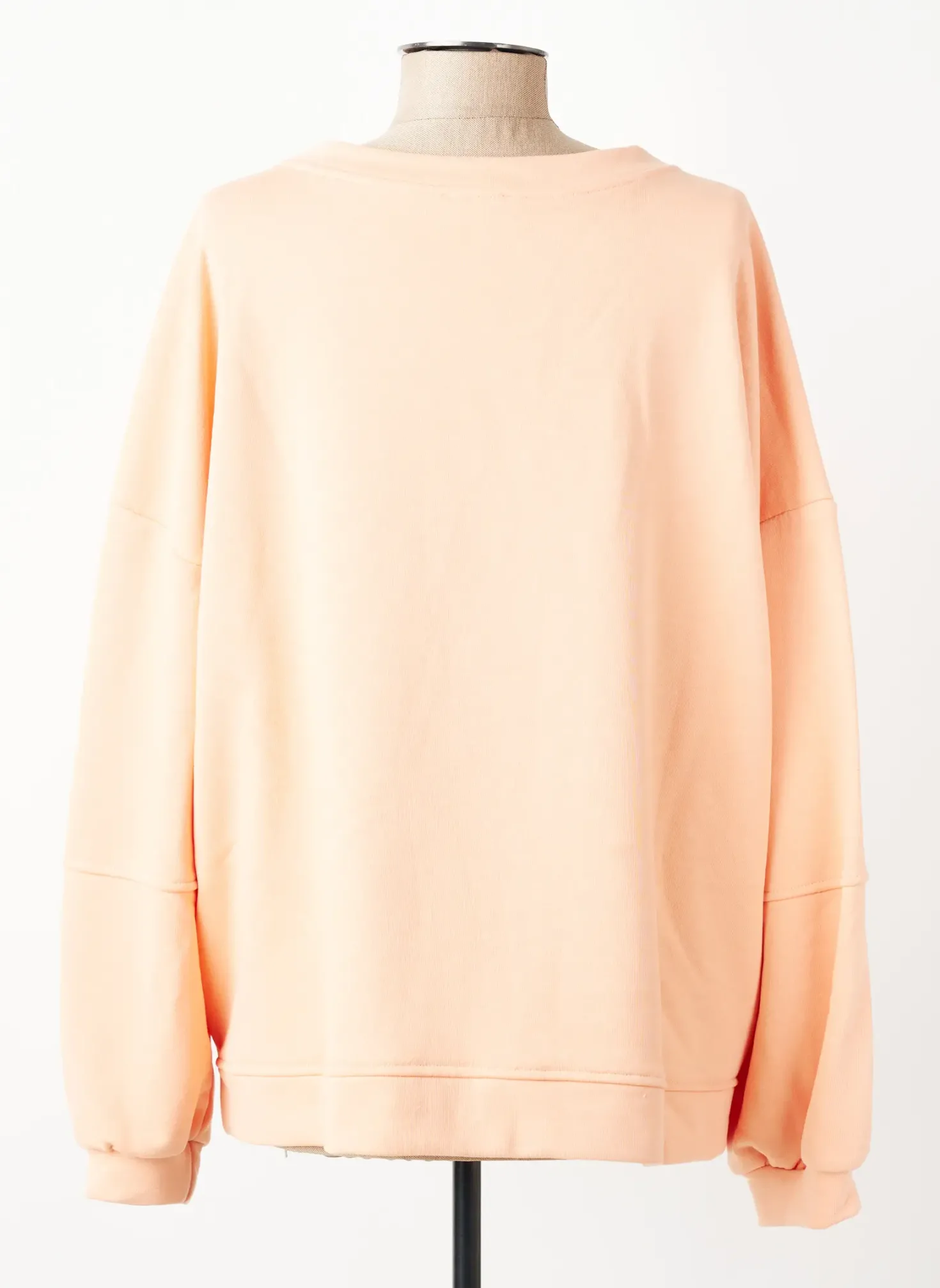 Sweat-shirt Ninette Orange Manches Longues