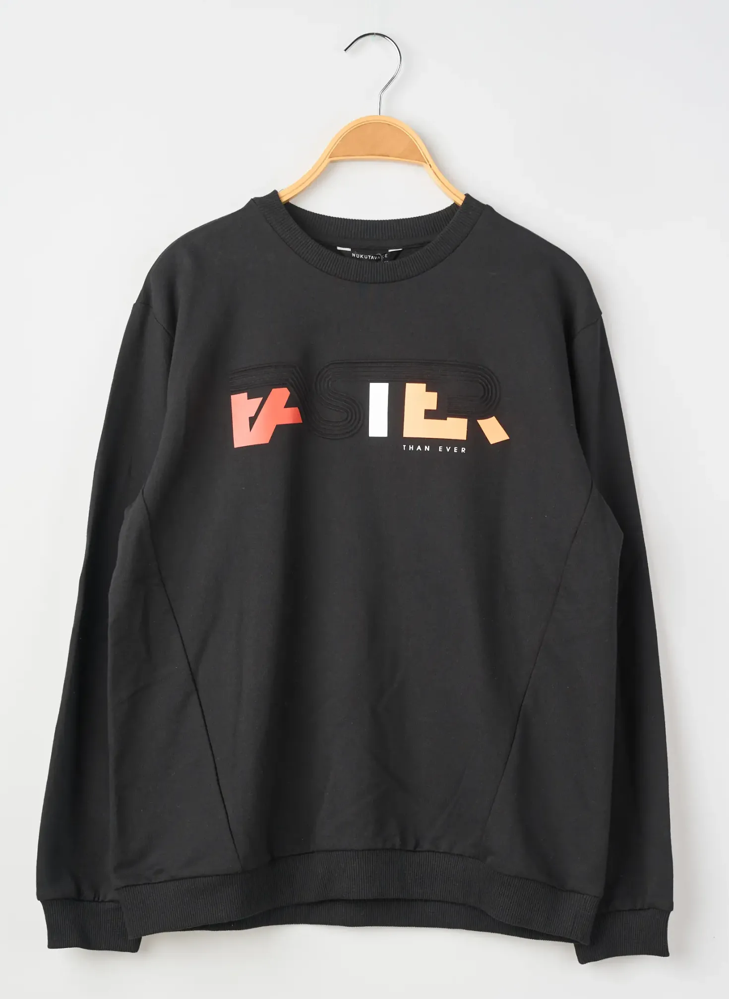 Sweat-shirt Nukutavake Noir Manches Longues