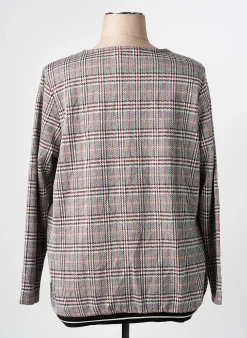 Sweat-shirt Olsen Orange Manches Longues