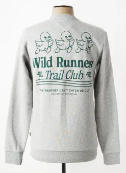 Sweat-shirt Only & Sons Gris Manches Longues