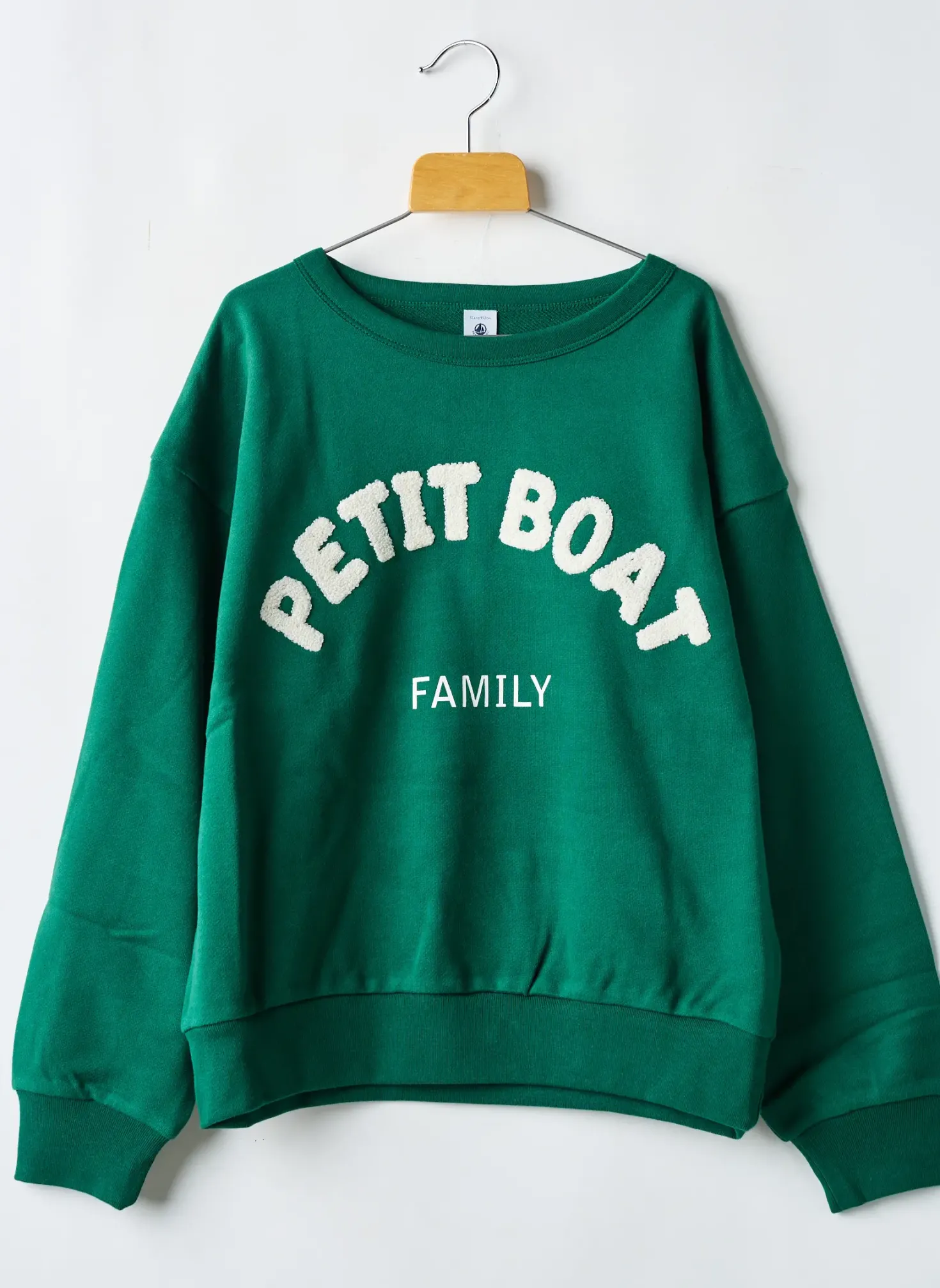 Sweat-shirt Petit Bateau Vert