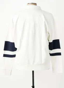 Sweat-shirt Pioneer Blanc Manches Longues