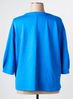 Sweat-shirt Rabe Bleu Manches 3/4