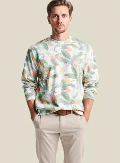 Sweat-shirt Ragwear Vert Manches Longues