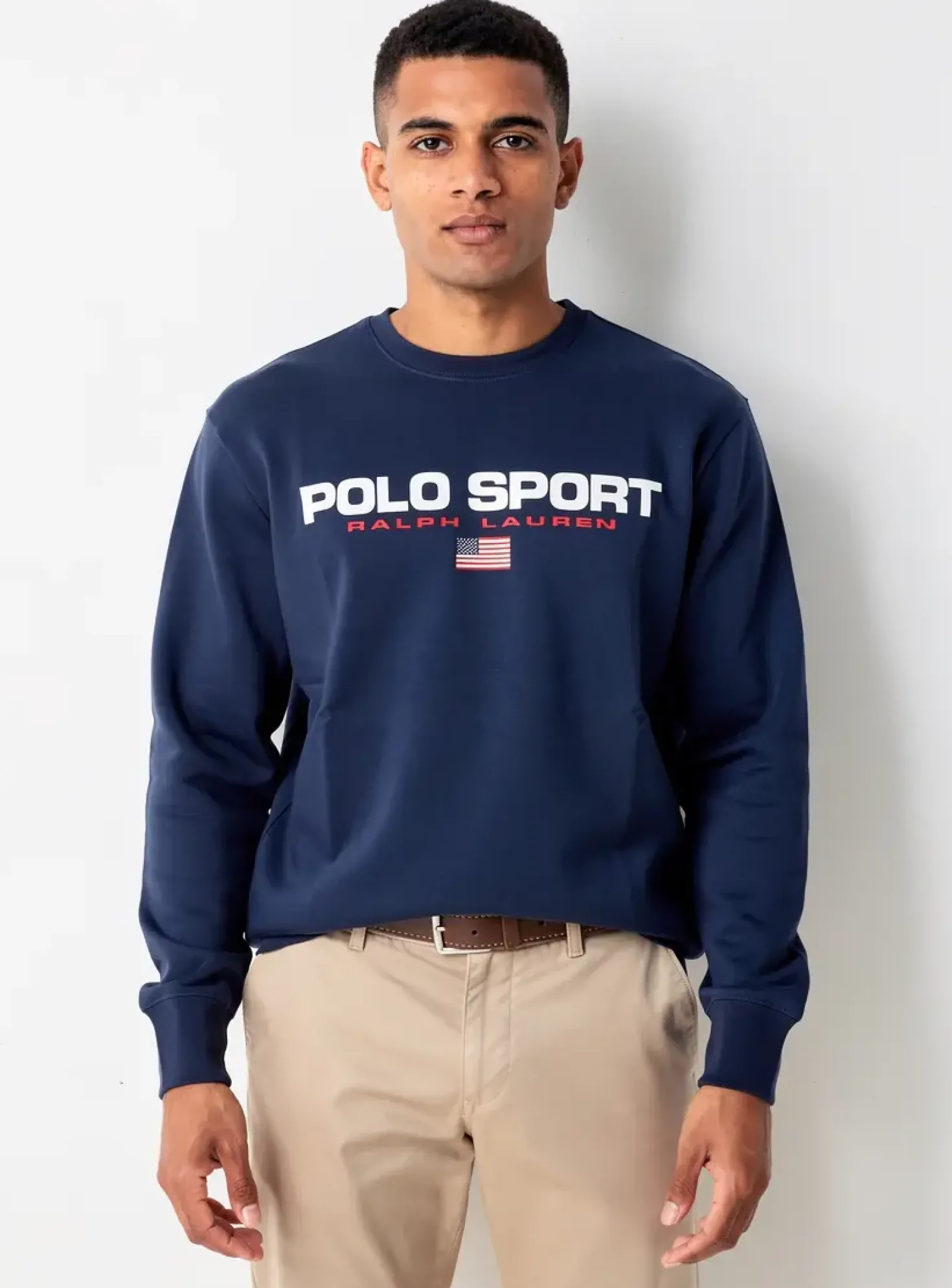 Sweat-shirt Ralph Lauren Bleu Manches Longues