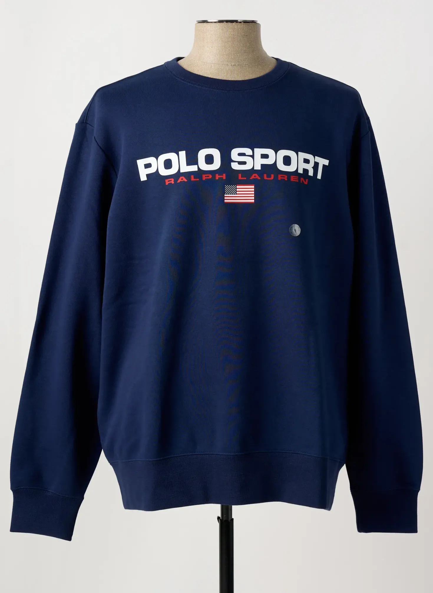 Sweat-shirt Ralph Lauren Bleu Manches Longues