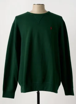 Sweat-shirt Ralph Lauren Vert Manches Longues