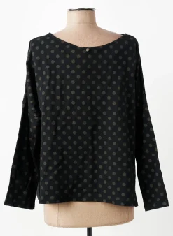 Sweat-shirt Rhum Raisin Bleu Manches Longues