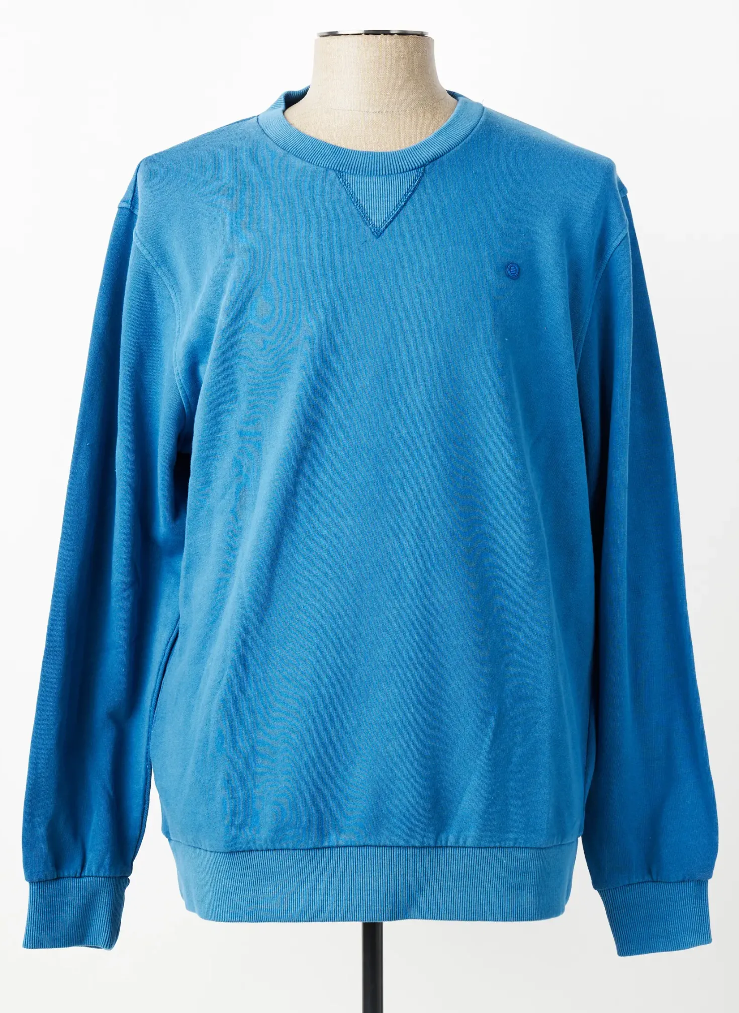 Sweat-shirt Serge Blanco Bleu Manches Longues