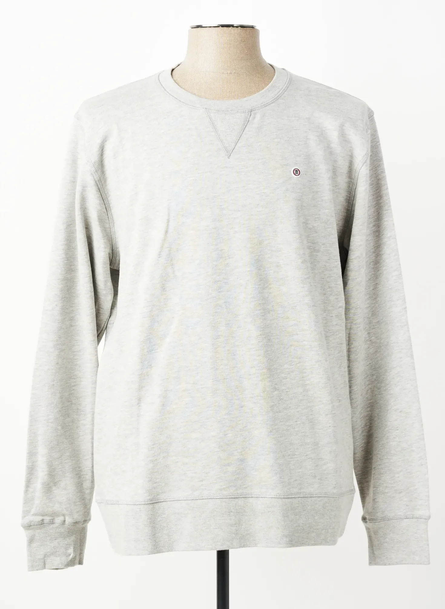 Sweat-shirt Serge Blanco Gris Manches Longues