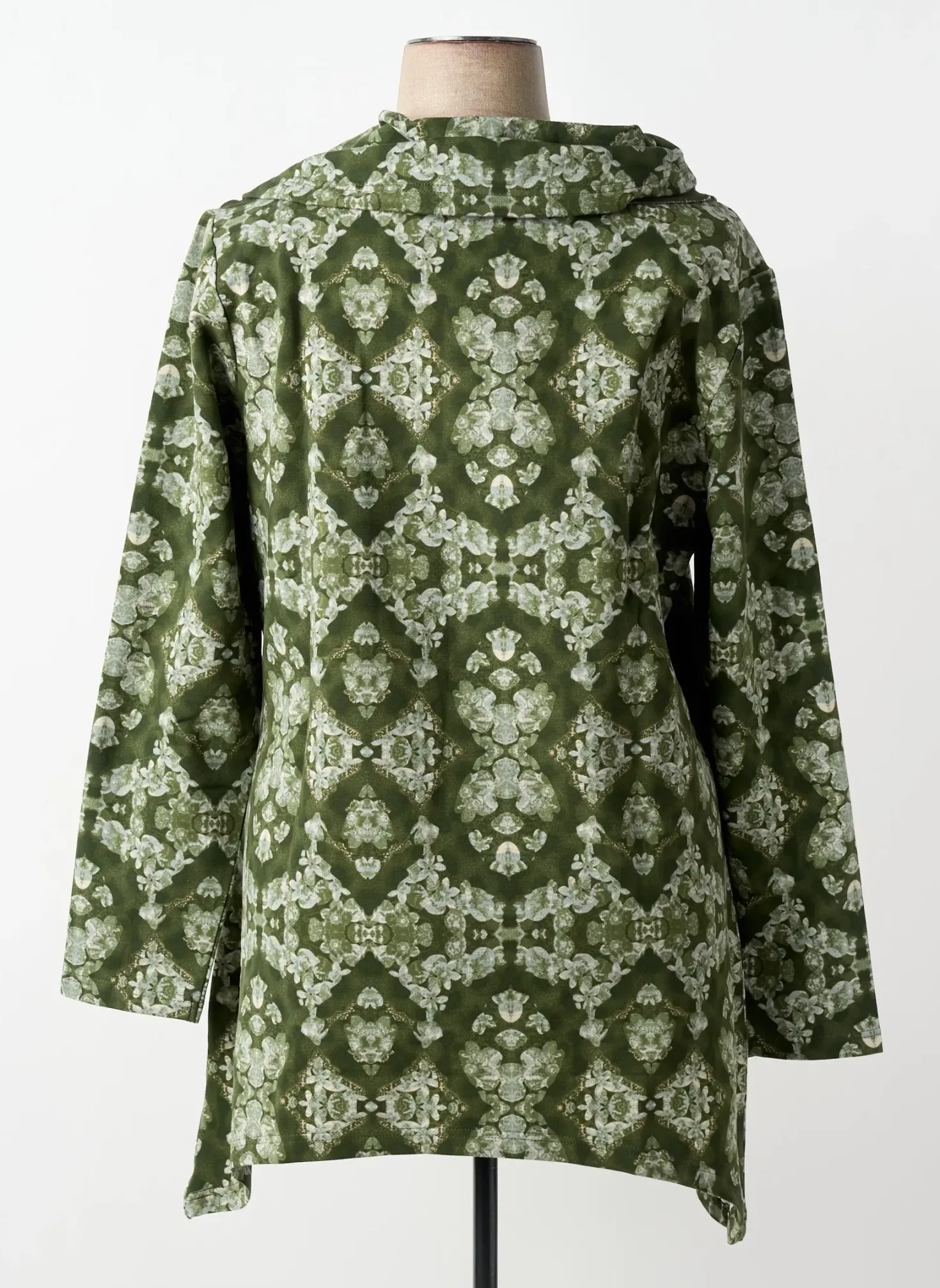 Sweat-shirt Sheego Vert Manches Longues