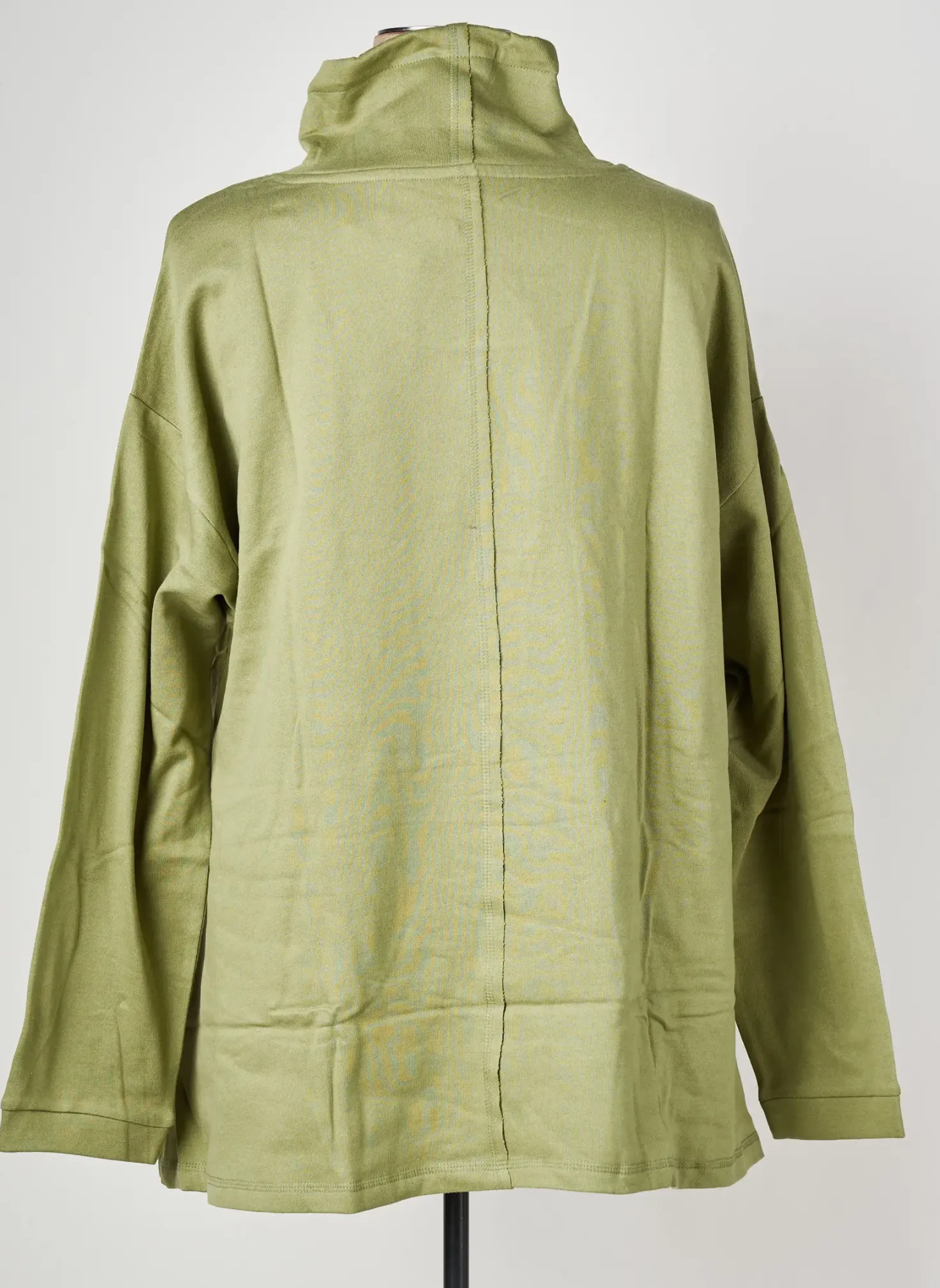 Sweat-shirt Sheego Vert Manches Longues