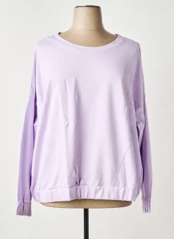 Sweat-shirt Sheego Violet Manches Longues