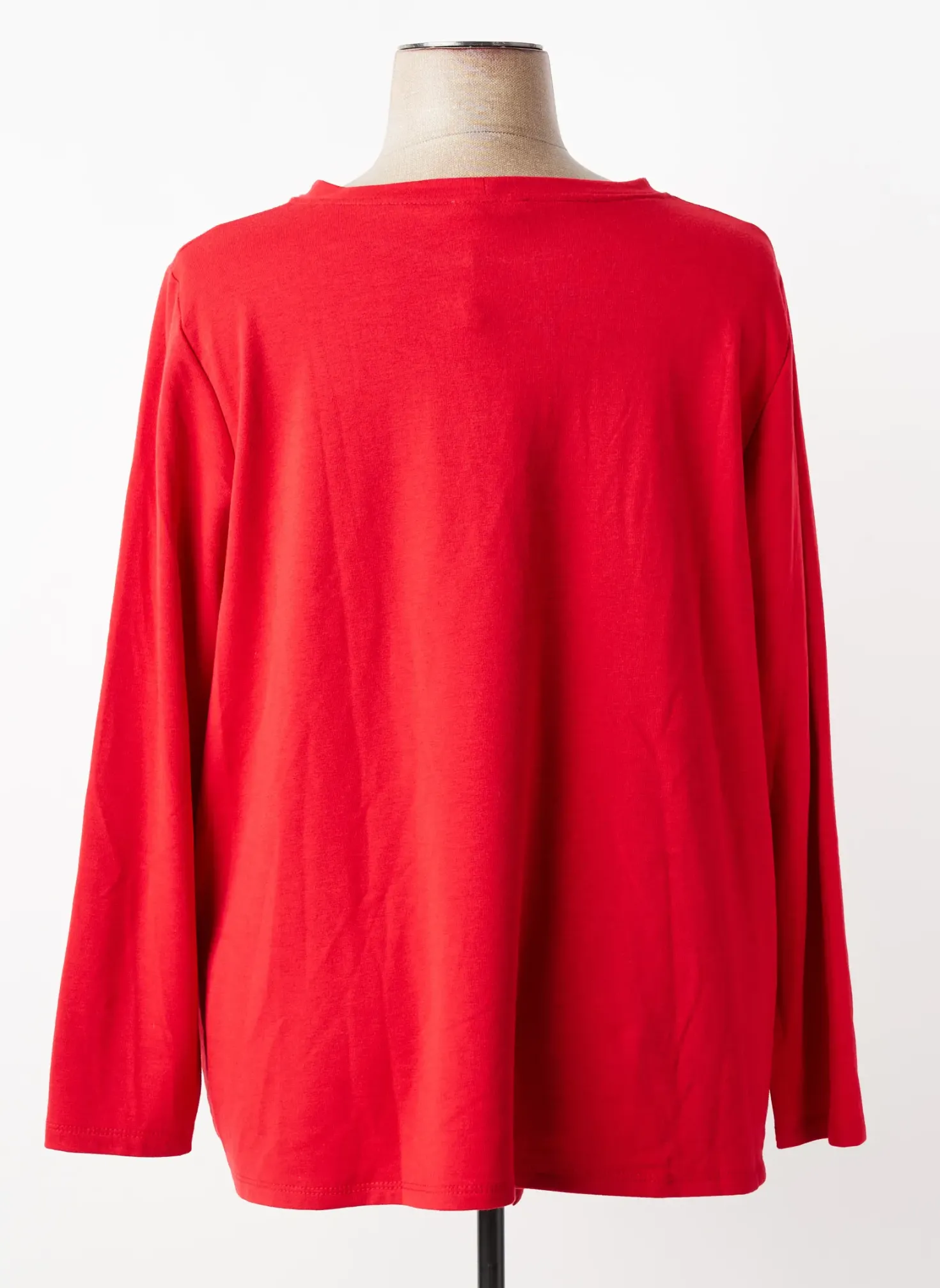 Sweat-shirt Sophia Rouge Manches Longues
