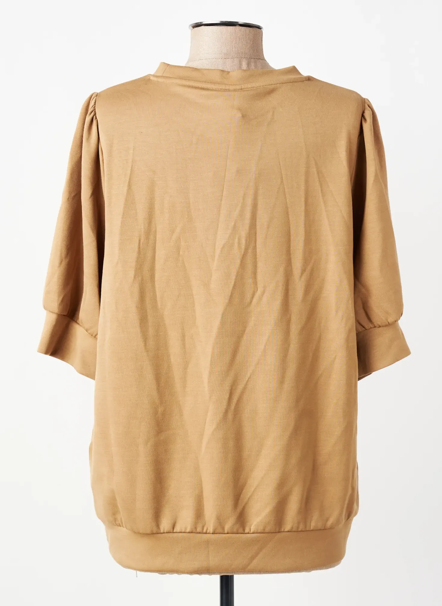 Sweat-shirt Soyaconcept Beige Manches Courtes