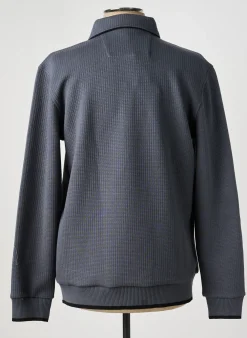 Sweat-shirt Stil Park Gris Manches Longues