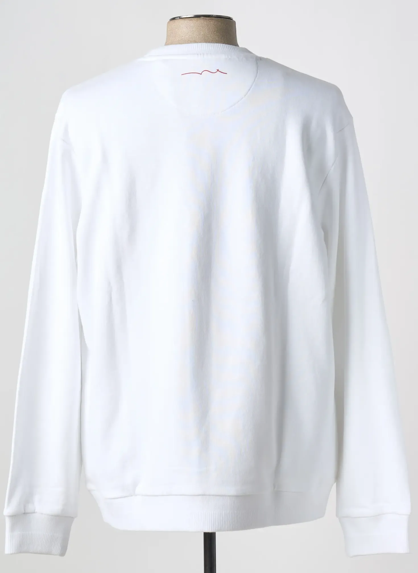 Sweat-shirt Teddy Smith Blanc Manches Longues