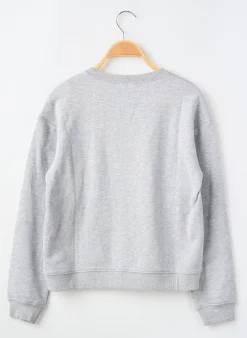 Sweat-shirt Teddy Smith Gris Manches Longues