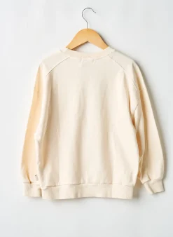 Sweat-shirt Tocoto Vintage Beige Manches Longues