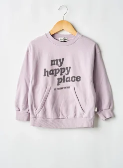 Sweat-shirt Tocoto Vintage Violet Manches Longues